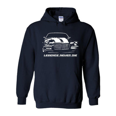 Chevy Camaro Split Bumper Hoodie Sweatshirt | Aggressive Thread Muscle Car Apparel